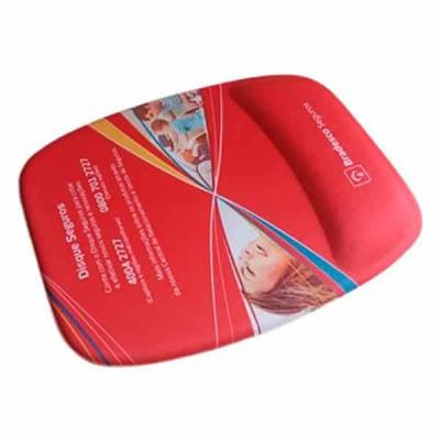 Mouse Pad Ergonômico vermelho