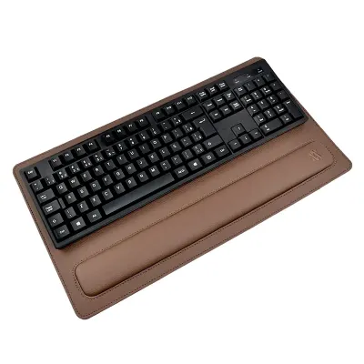 Apoio para Teclado Ergonômico Marrom Claro