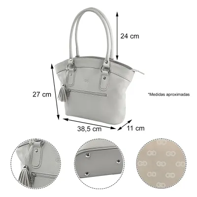 Bolsa Executiva Feminina em Couro