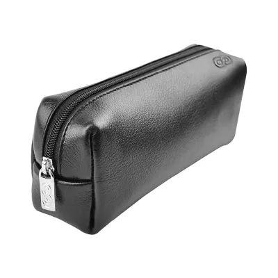 Estojo em Couro Preto