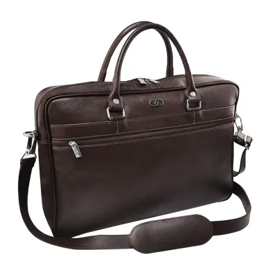 Maleta Executiva em Couro Marrom