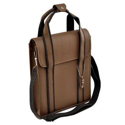 Porta Vinho triplo em couro