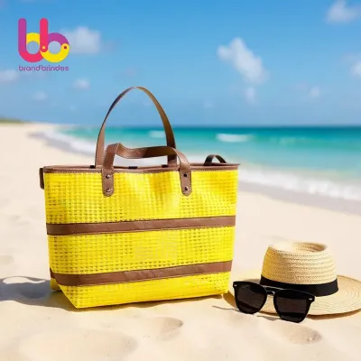 Bolsa em material tela riveira