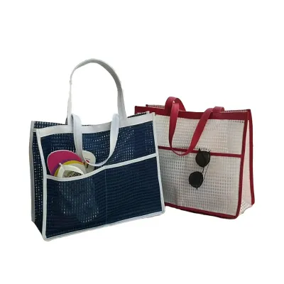 Praia bag 42x34cm em tela