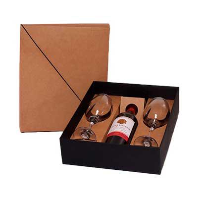 Brand Brindes Produtos Personalizados - Kit vinho