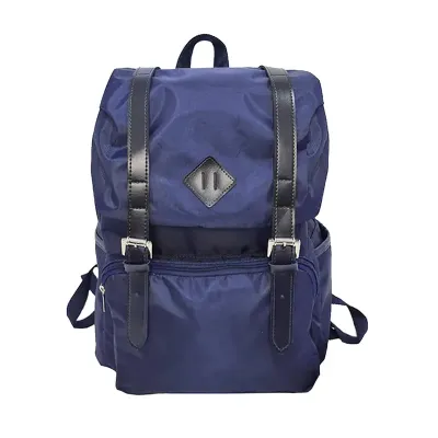 Mochila em Sintético Nylon Azul