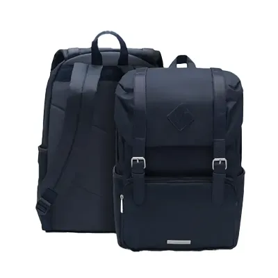 Mochila em poliéster 600 azul