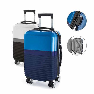 Mala de viagem executiva com quatro rodas duplas giratórias