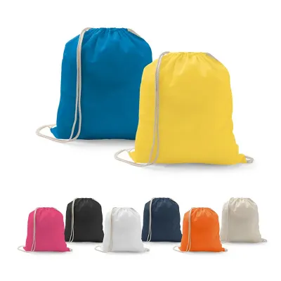 Sacola tipo mochila: várias cores