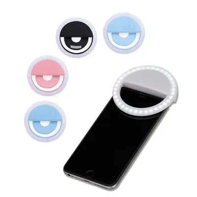 Anel de iluminação para celular: várias cores