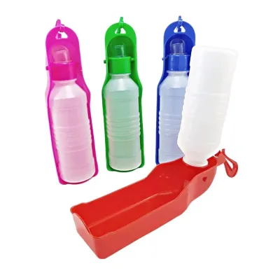 Garrafa Bebedouro Pet 420ml - VÁRIAS CORES