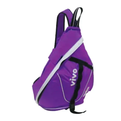 Mochila transaversal roxa