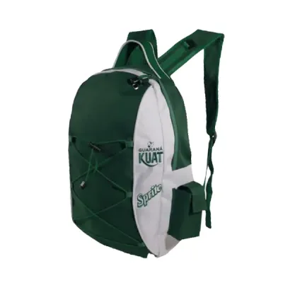 Mochila Arietis verde e branca