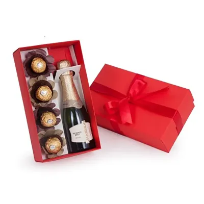 Kit Espumante Chandon e Bombons