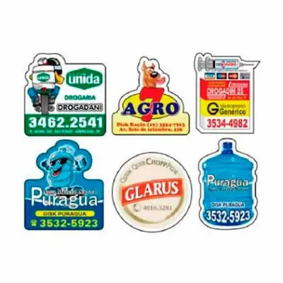 Ímã Promocional para Divulgação Personalizado