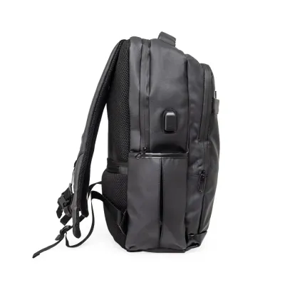 Mochila em Couro Sintético para Notebook Personalizada