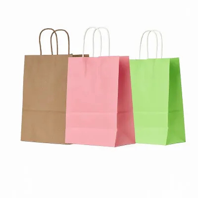 Sacola de Papel para Presente - opções de cores