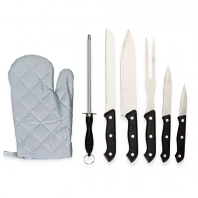 KIT CHURRASCO 7 PEÇAS PERSONALIZADO