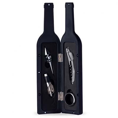 KIT VINHO GARRAFA 4 PEÇAS