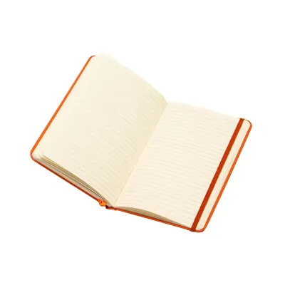 Caderneta Couchê com Elástico e Bolso Interno