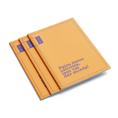 Caderneta Capa Flexível Personalizada