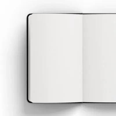Caderneta Miolo Branco