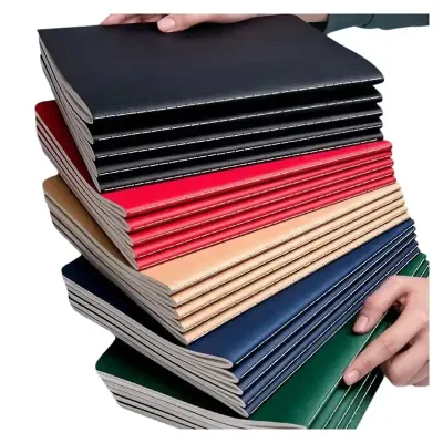 Caderno capa flexivel - várias cores