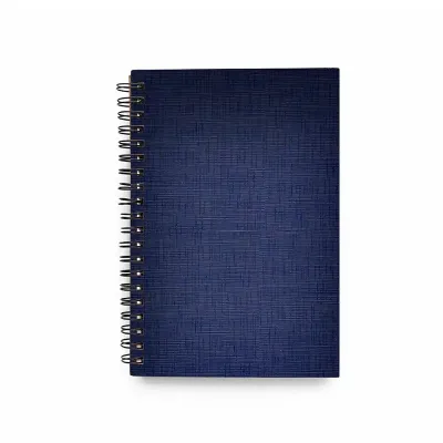 Caderno Capa Percalux Azul