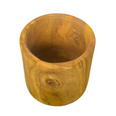 Woodncoffee - Copo de madeira de café com aplicação de resina na parte interna e capacidade para 60 ml