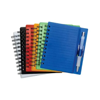 Bloco de Anotações com Caneta