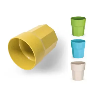 Copo Fibra de Bambu - opções de cores