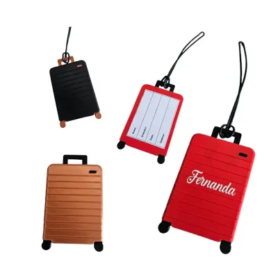 Tag em Formato de Mala