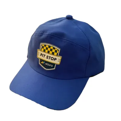 Boné azul personalizado