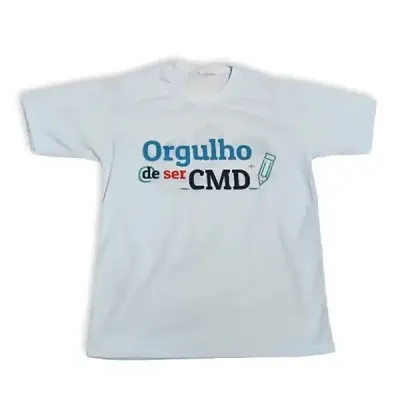 Camiseta de Algodão Branca