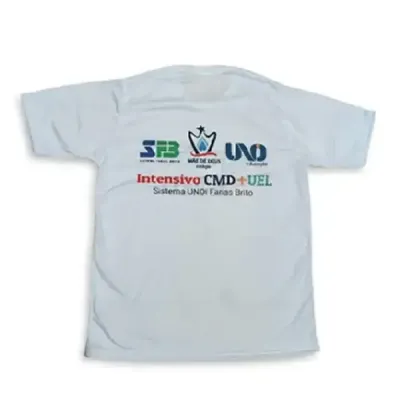 Camiseta de Algodão - verso