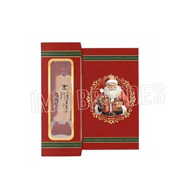 Chaveiro multifuncional + caixa natalina