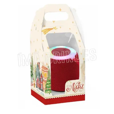 Caixa de som multimídia com iluminação 