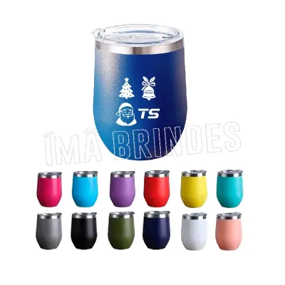 Copo térmico 360ml: várias cores