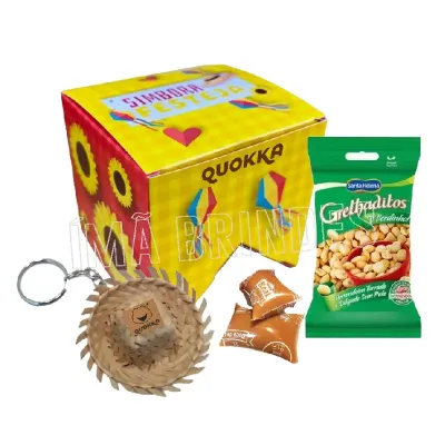 Kit junino personalizado