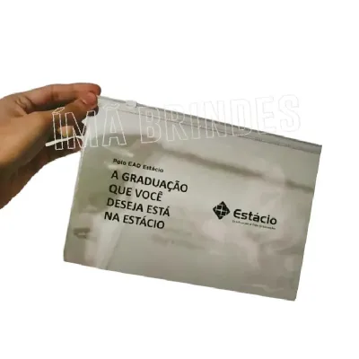 Pasta Zip Zap transparente