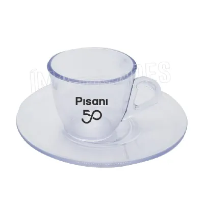 Jogo de Xícara de 80ml + pires 