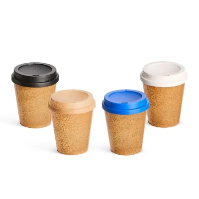 Copo feito em fibra de coco  3560: opções de cores