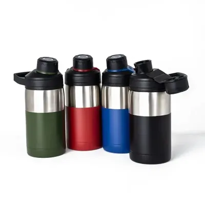 Opções de cores da garrafa