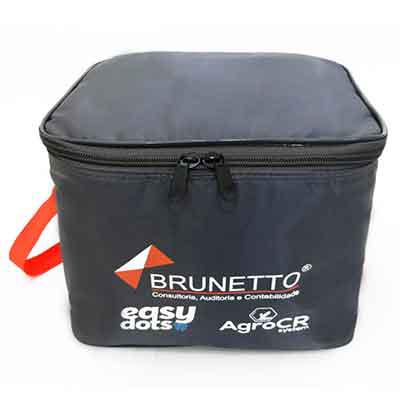 BOLSA TÉRMICA 13 LITROS frente com logo