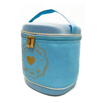 Frasqueira nylon azul claro