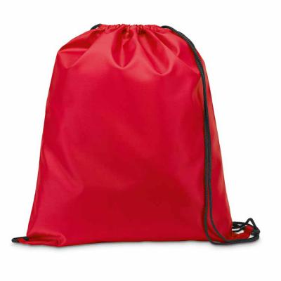 Sacola mochila vermelha
