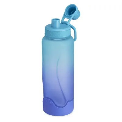 Squeeze de Plástico Azul Personalizado