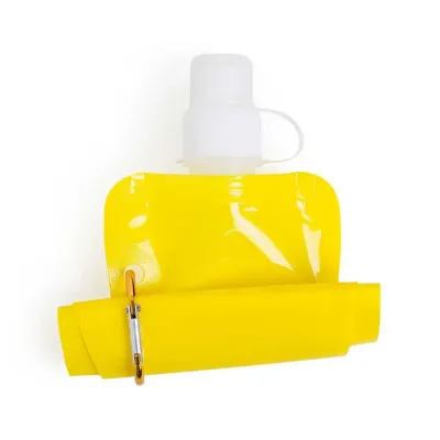 Squeeze Amarelo de Plástico Dobravel