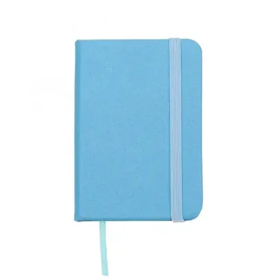 Mini caderneta azul
