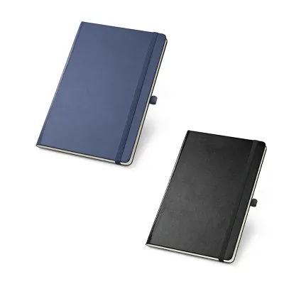 Cadernos A6: preto e azul